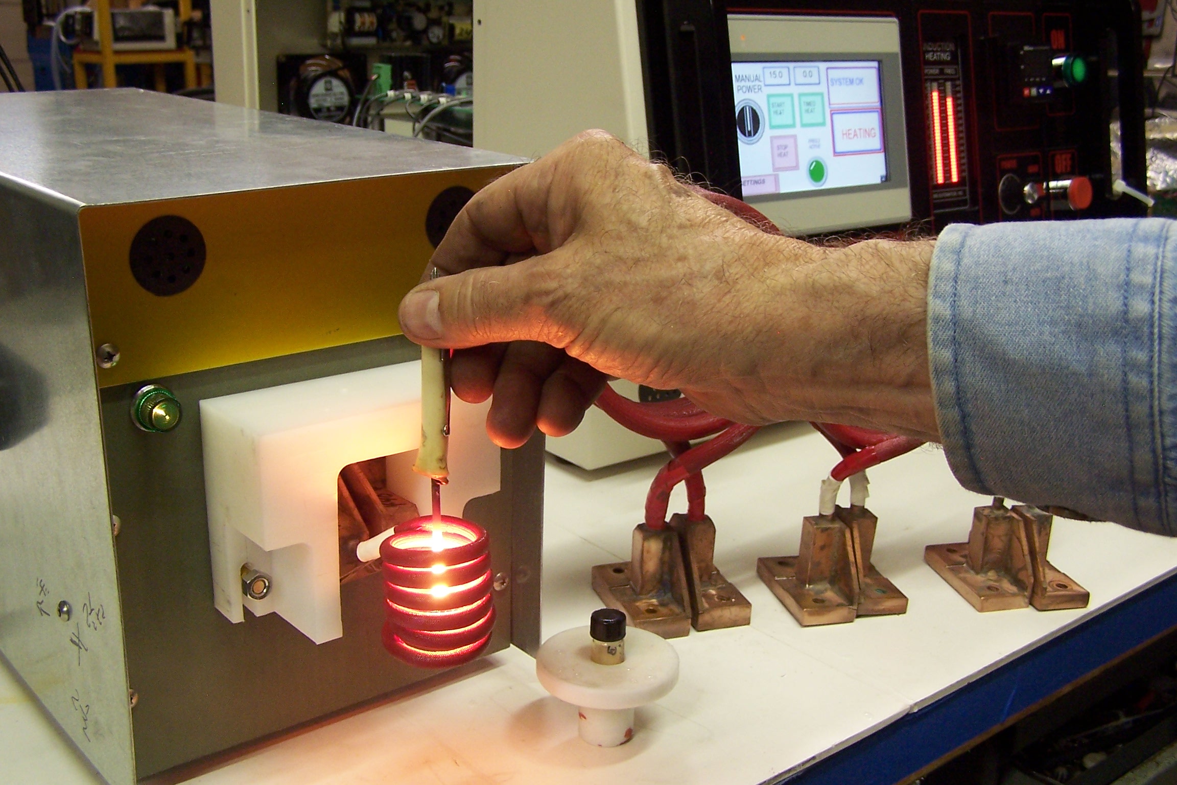 Hi-Flux Module heating demonstration